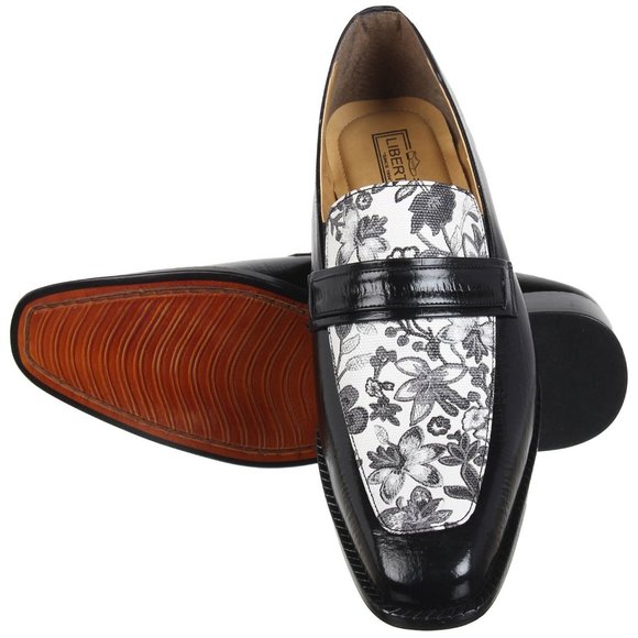 LIBERTYZENO Men\'s Black Tassel Loafer Shoes main image 4